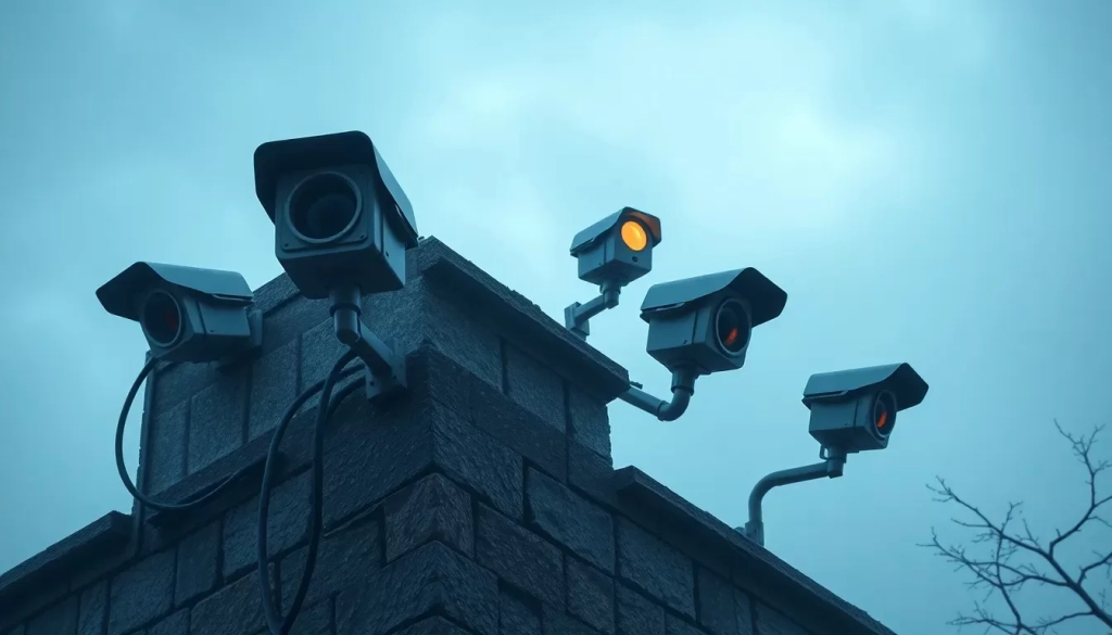 camaras de vigilancia en fachadas