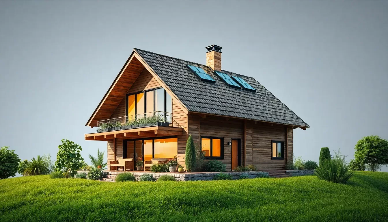 casa ecologica y eficiencia energetica