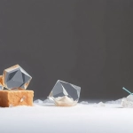 Cerramiento con cortina de cristal en comunidades