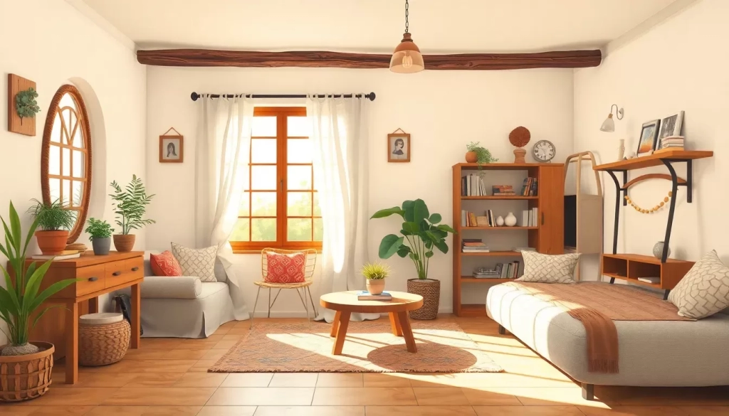 como decorar una casa de pueblo con poco dinero