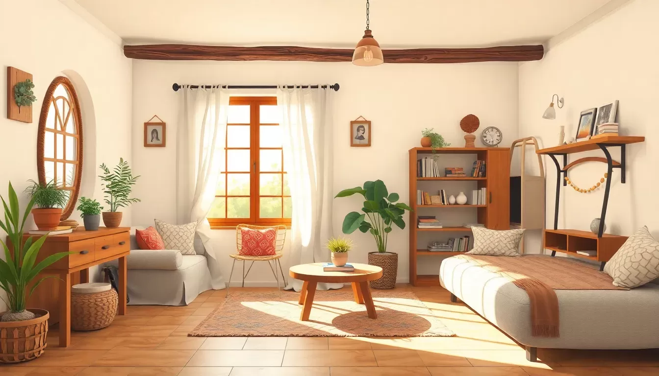como decorar una casa de pueblo con poco dinero