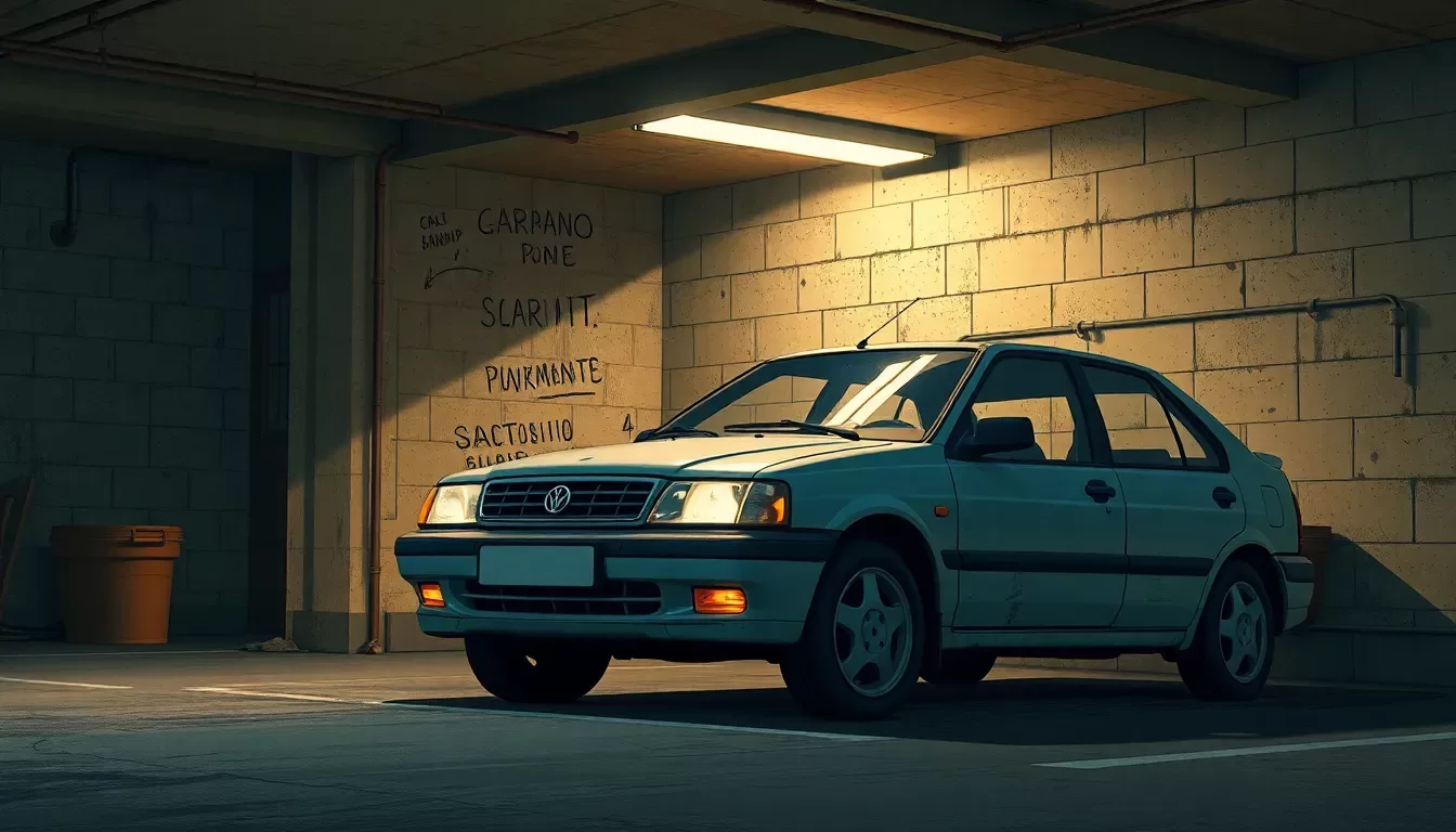 como retirar un coche abandonado de un garaje comunitario