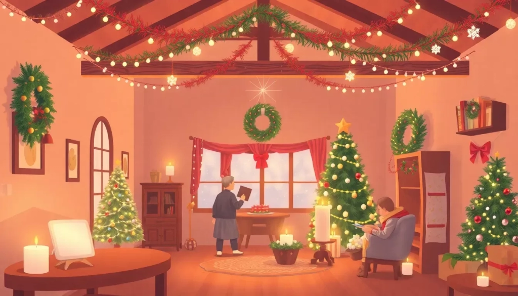 decoracion navidena en comunidad
