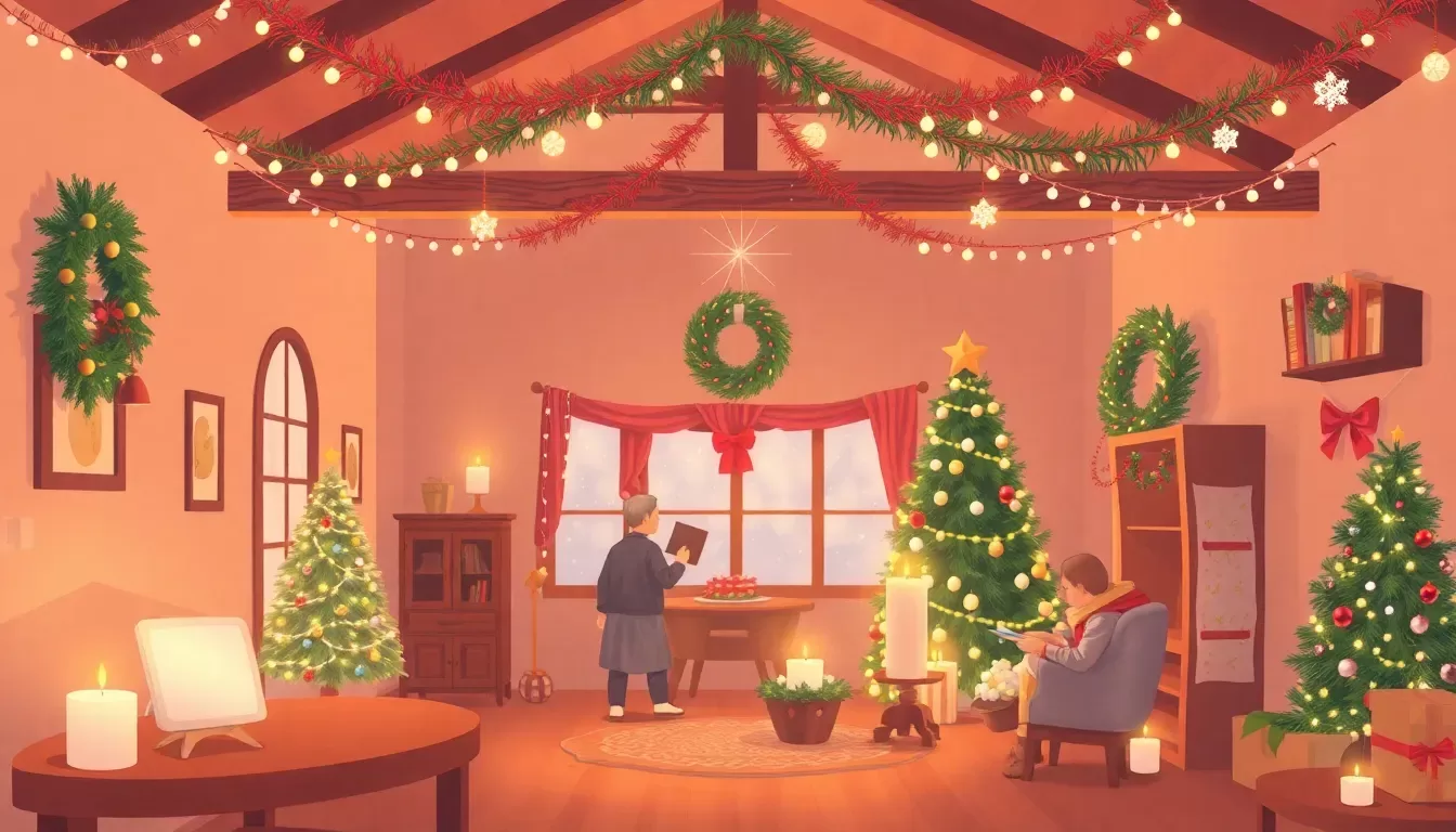 decoracion navidena en comunidad