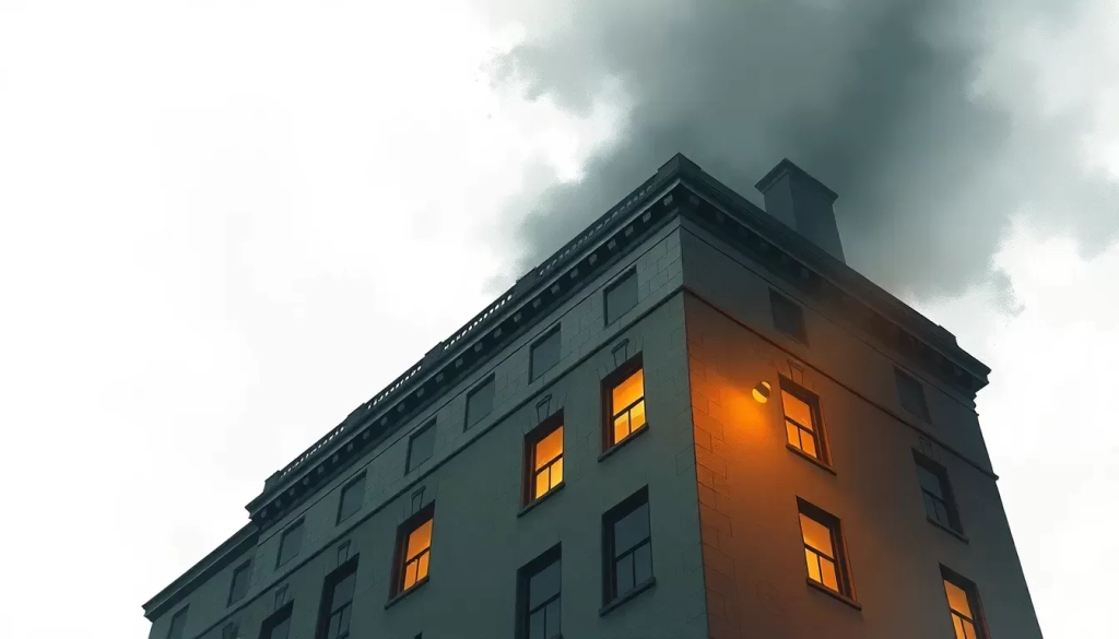 grietas en el edificio quien se hace cargo