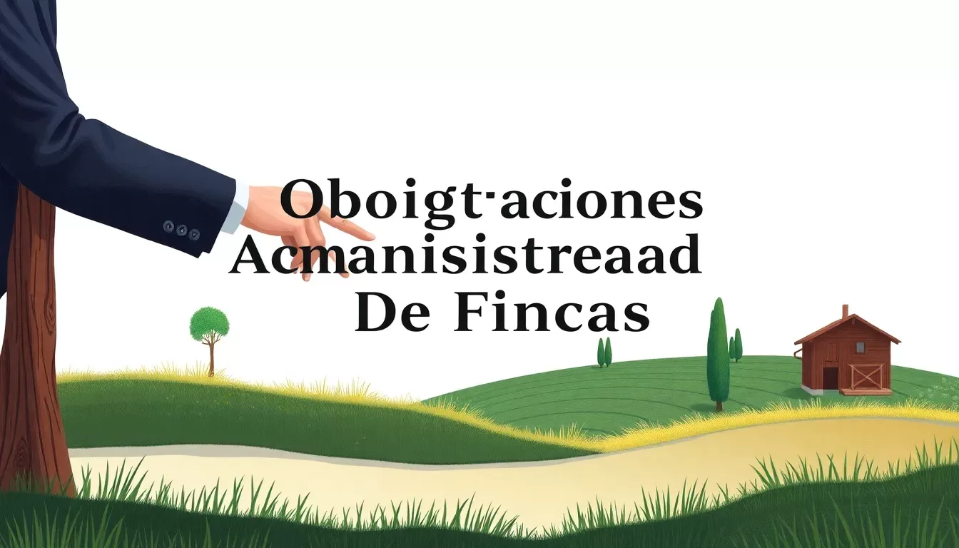 obligaciones de administrador de fincas