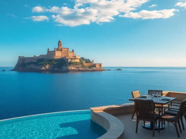 piso con vistas al mar y castillo de santa barbara en venta