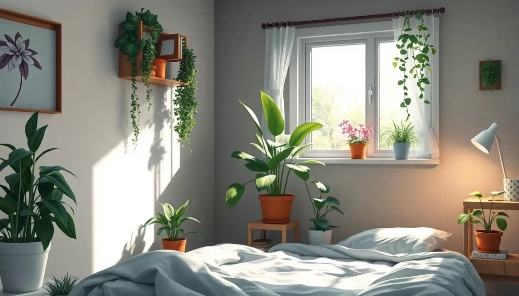 plantas en el dormitorio beneficios y desventajas