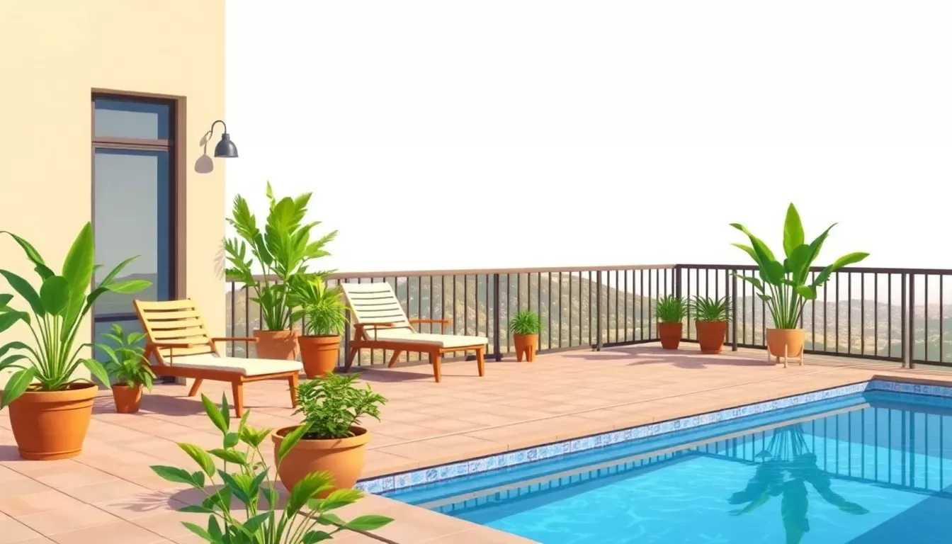 precauciones para piscinas en terrazas y balcones