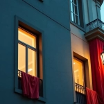 Tendiendo ropa en la fachada de un edificio: ¿es legal?