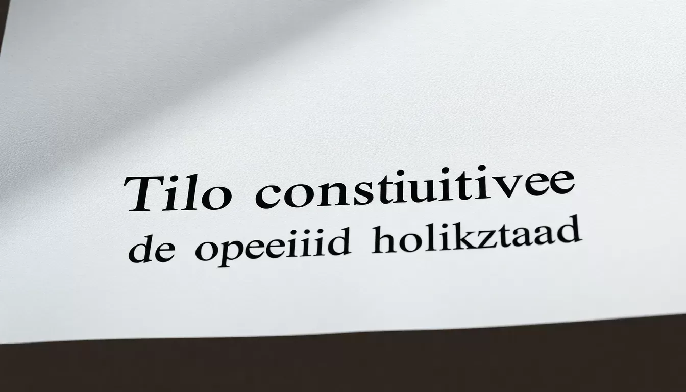 titulo constitutivo de propiedad horizontal